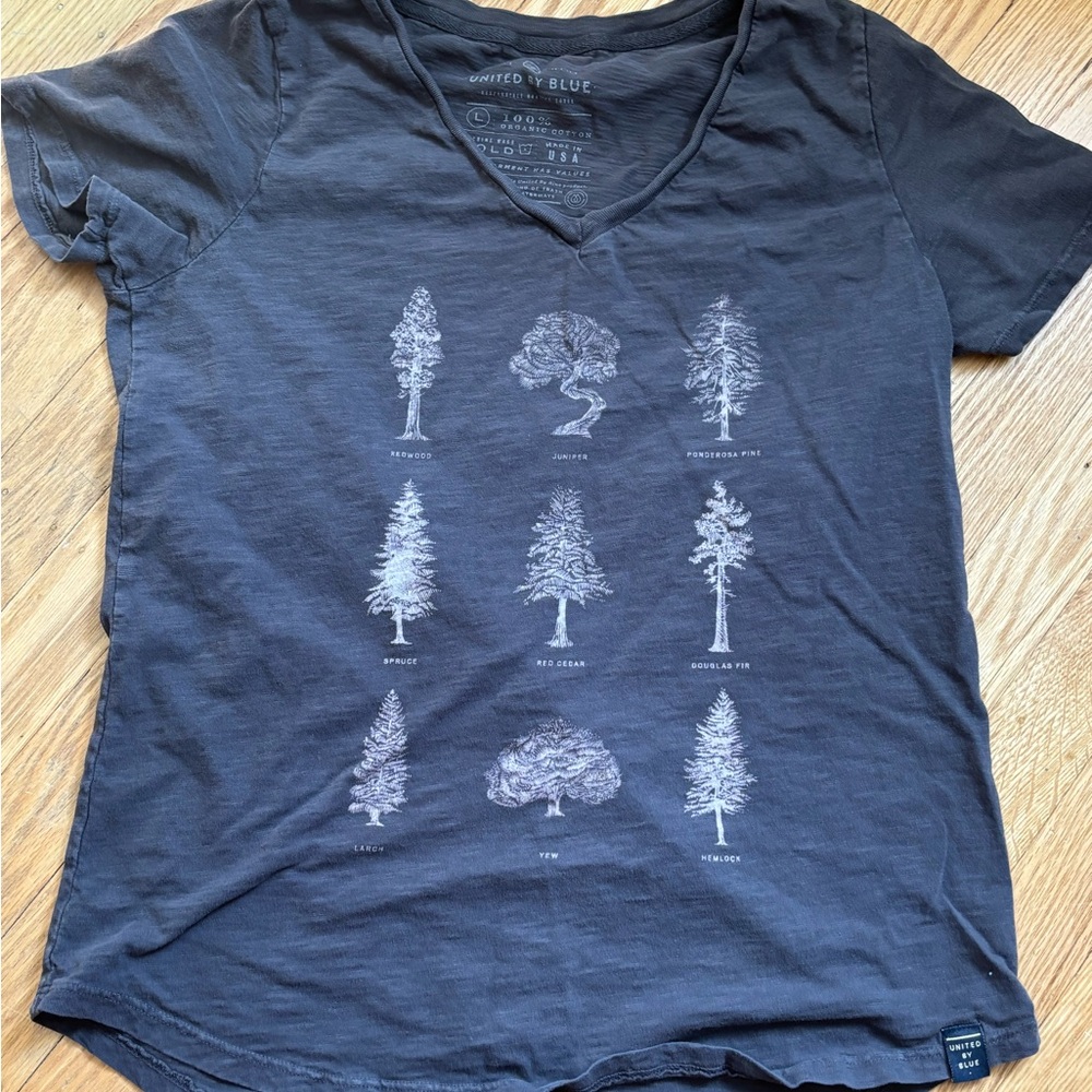 United By Blue Organic Cotton Gray Tee